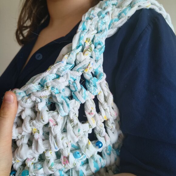 large summer beach bag crochet handmade oversized - Picture 5 of 5